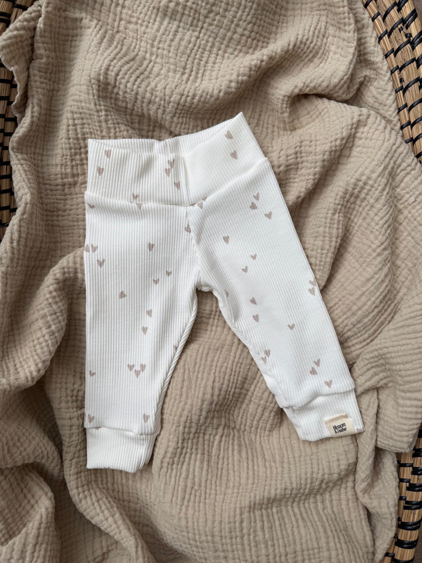 Culotte côtelée | Cœurs