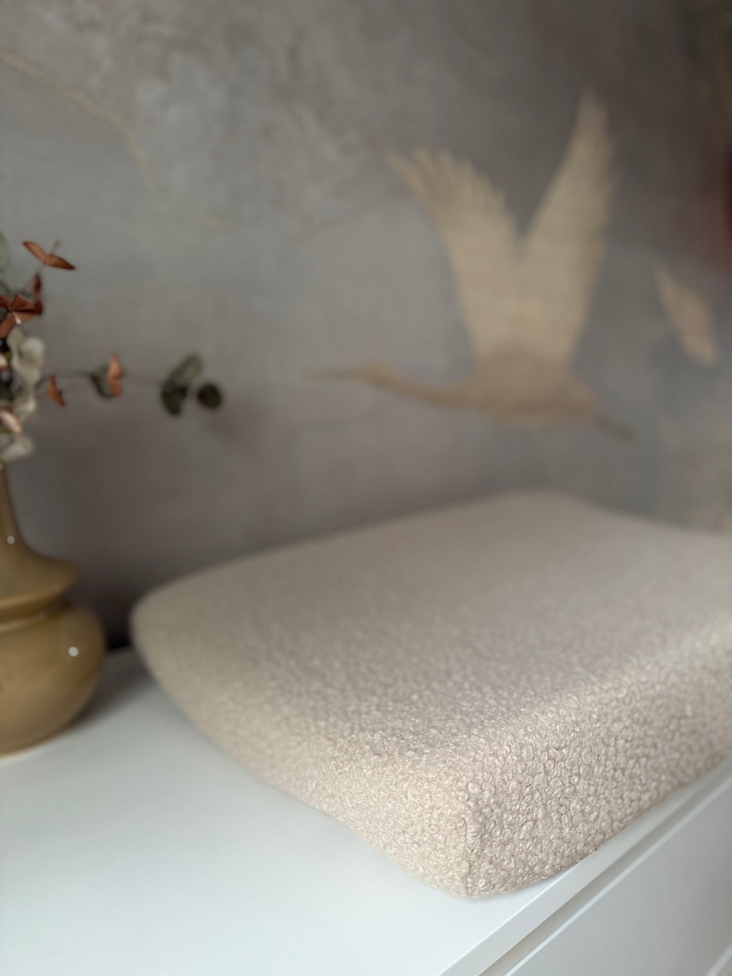 Aankleedkussenhoes | Teddy | Beige