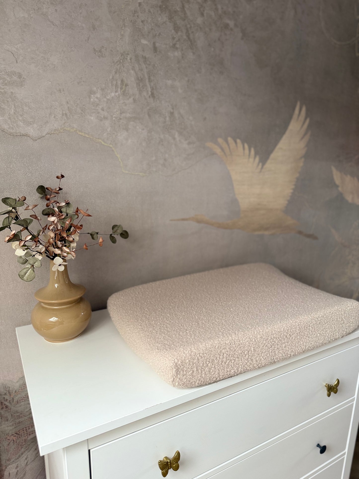 Aankleedkussenhoes | Teddy | Beige