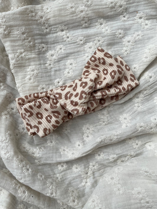 Bandeau côtelé | Léopard