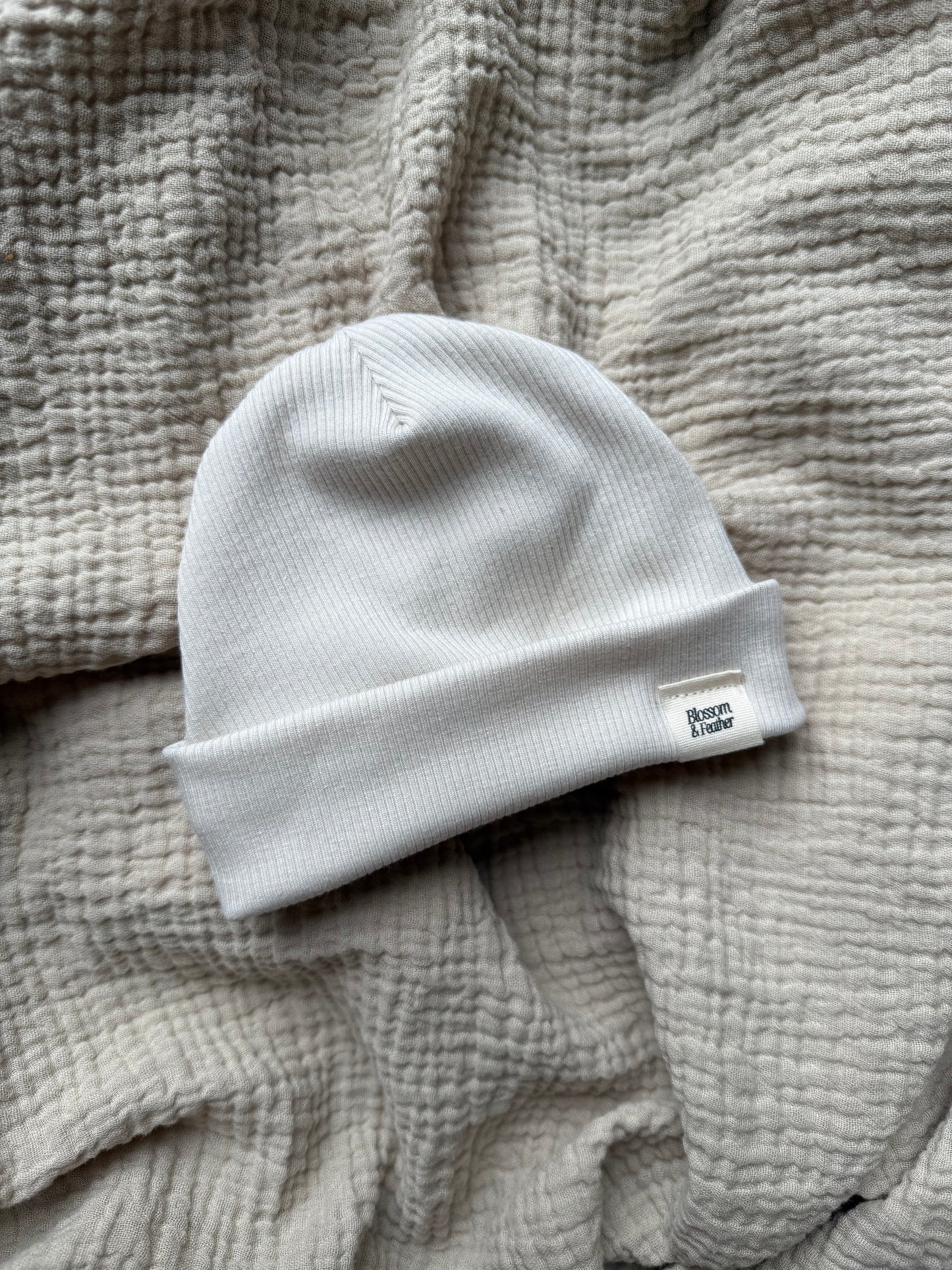 Beanie rib | Crème