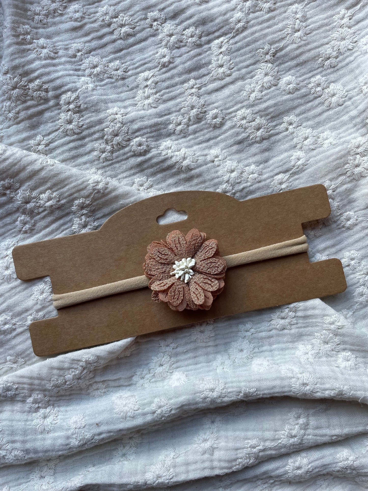 Haarbandje-Fleur-Bruin