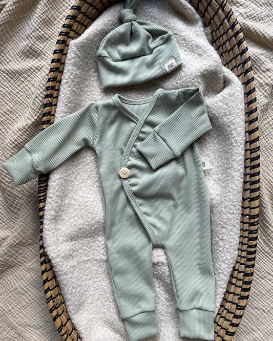 Boxpakje rib | Dusty Groen afbeelding 2 - Blossom & Feather