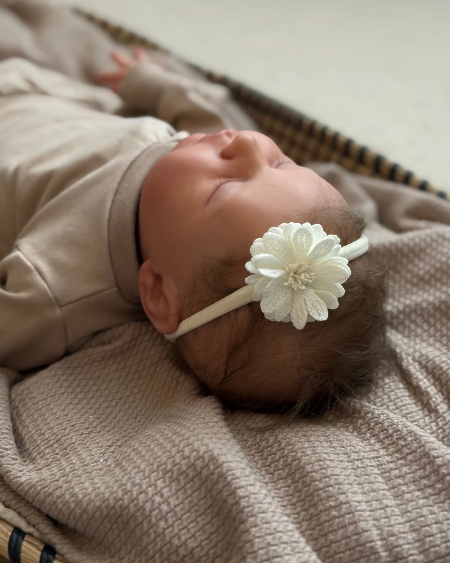 Haarbandje Rosa | Ivory . Op voorraad - Blossom & Feather