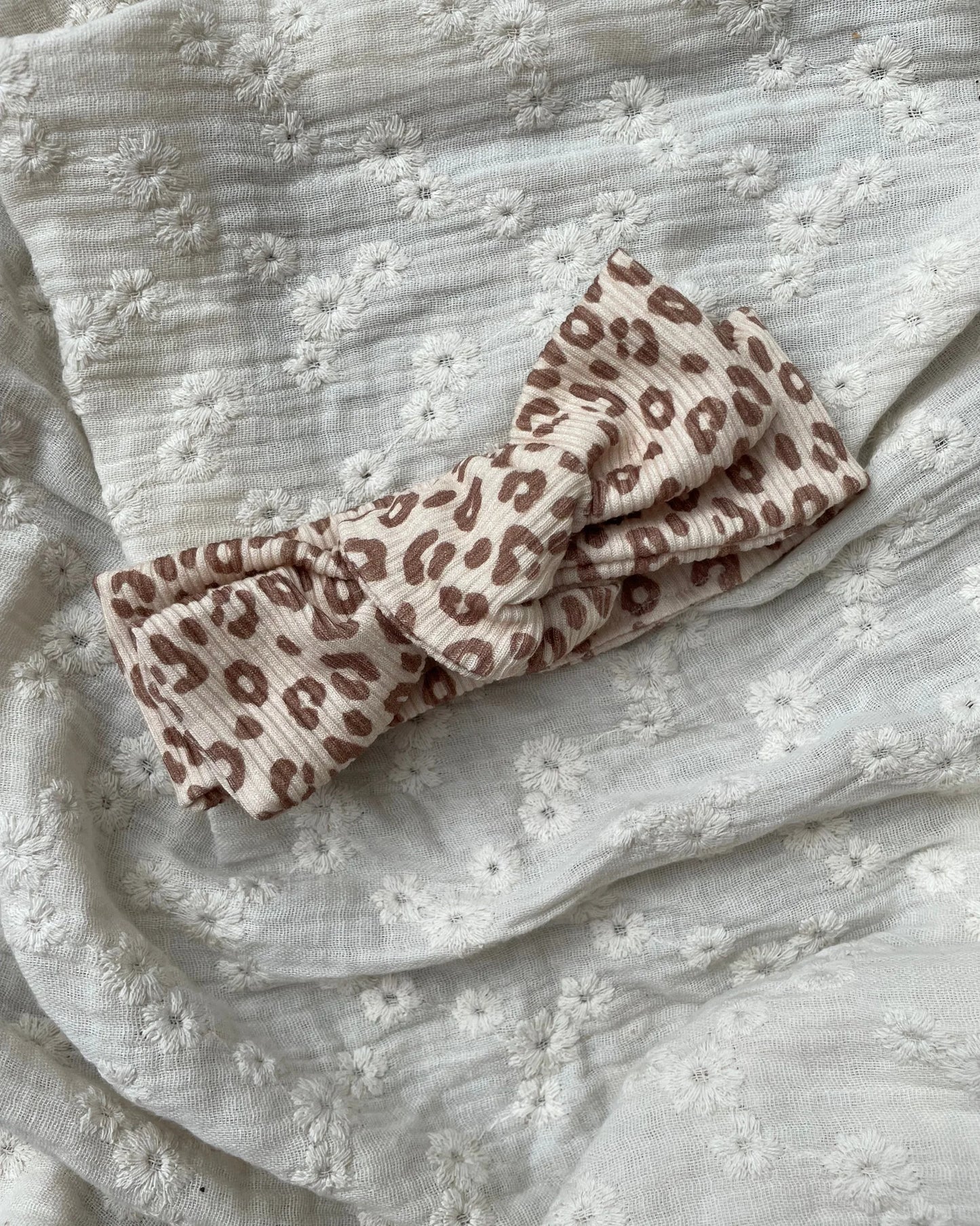 Haarbandje rib | Luipaard - Blossom & Feather