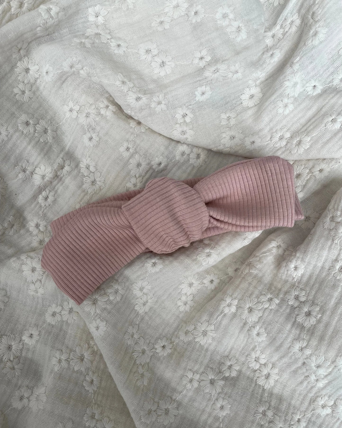 Haarbandje rib | Nude roze - Blossom & Feather