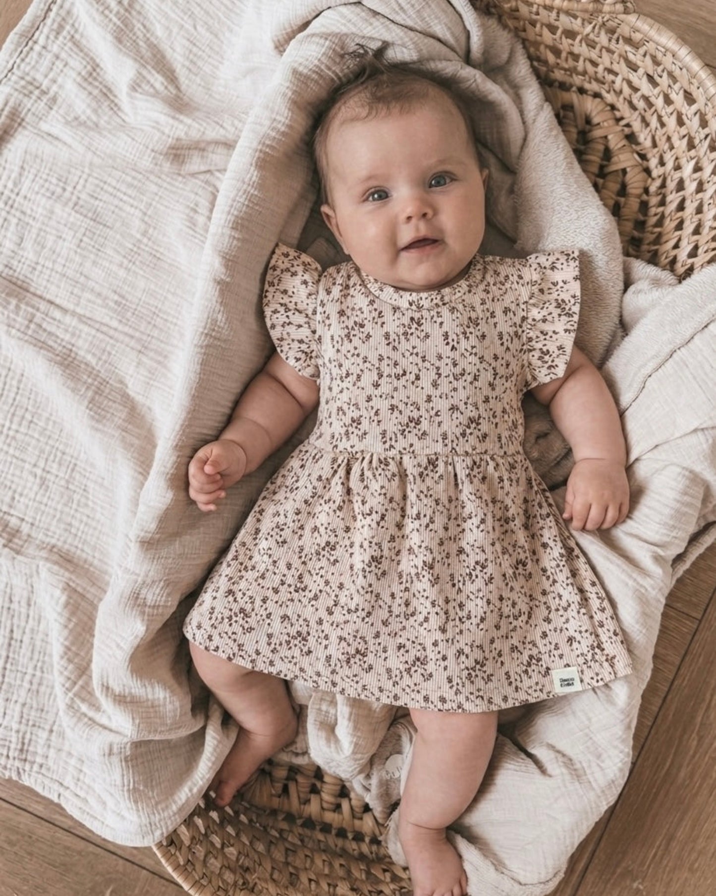 Jurkje rib | Livia | Ruffle - Blossom & Feather