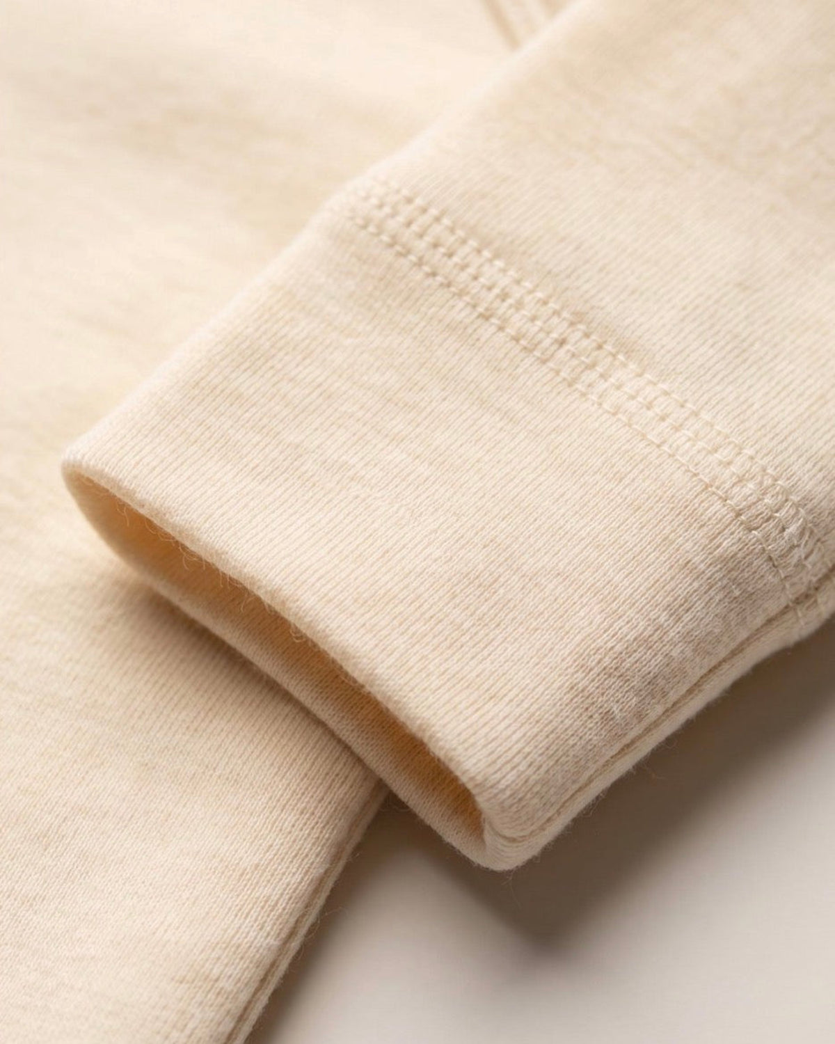 Merino wollen romper | Lelle Barn | Naturel afbeelding 5 - Blossom & Feather