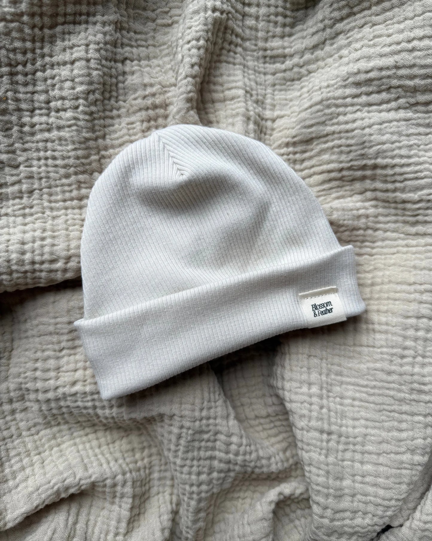 Beanie rib | Cr�me - Blossom & Feather