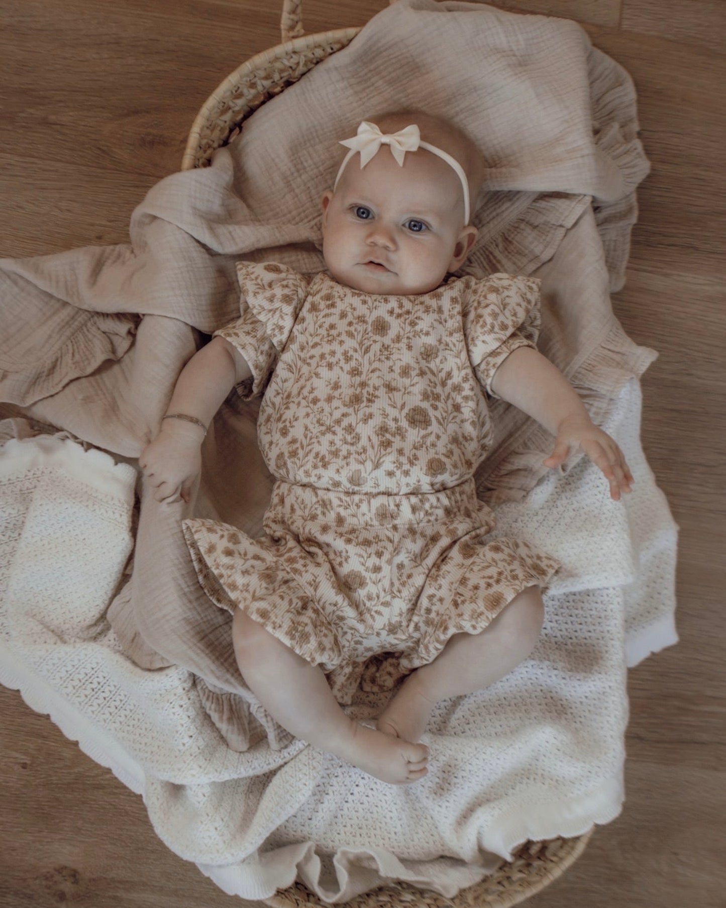 Ruffle short rib | Vintage bloem afbeelding 5 - Blossom & Feather