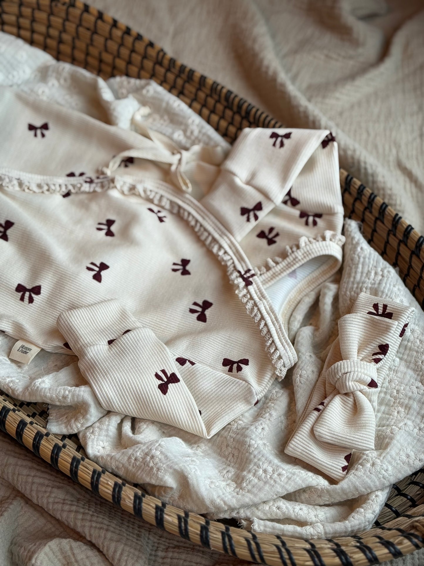 Boxpakje rib | Strikjes | Kant