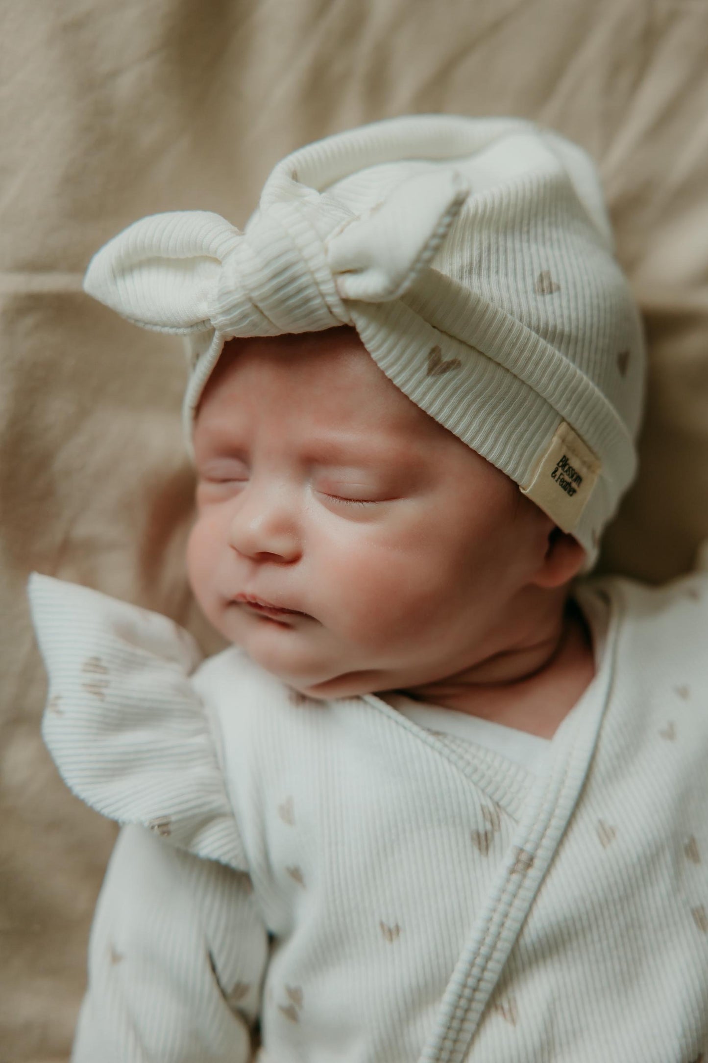 Onesie Hearts | with or without ruffle | Rib