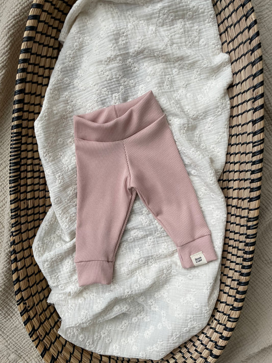 Broekje rib | Roze