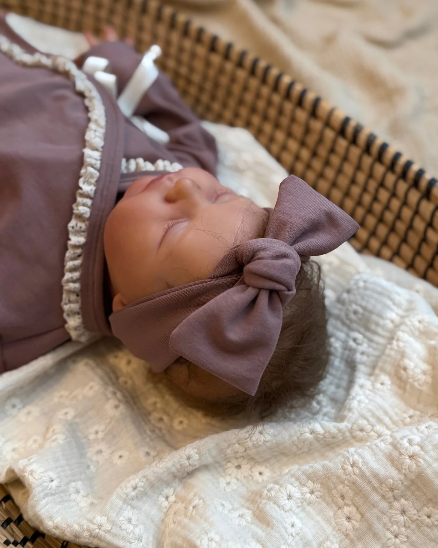 Haarbandje | Mauve - Blossom & Feather