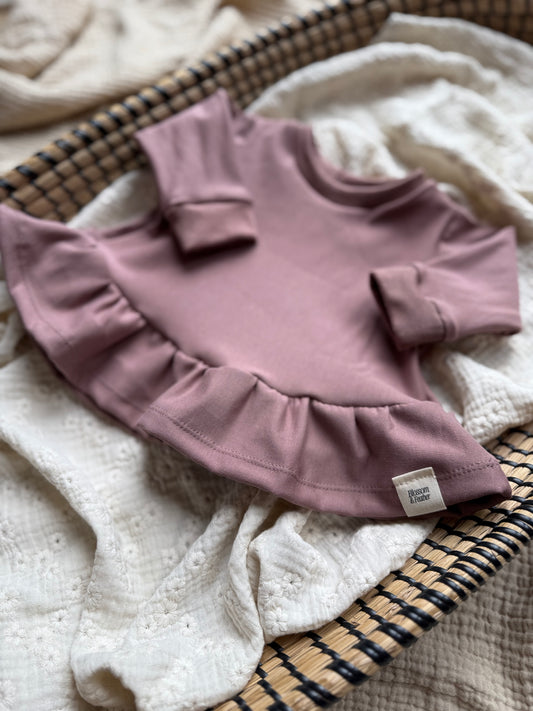 Peplum trui | Mauve