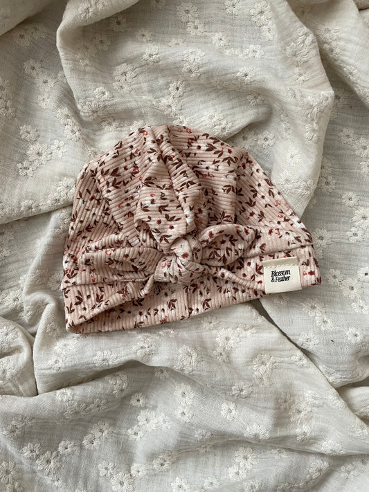 Bonnet turban côtelé | Livia