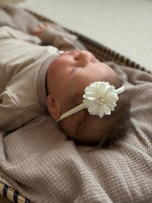 Haarbandje Rosa | Ivory
