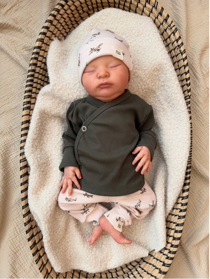 Wrap shirt rib | Army green