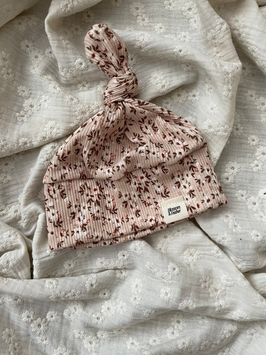 Bonnet noué en côte | Livia