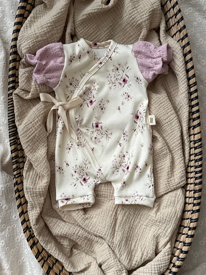 Zomer pakje | Kersenbloesem | Broderie pofmouwtjes