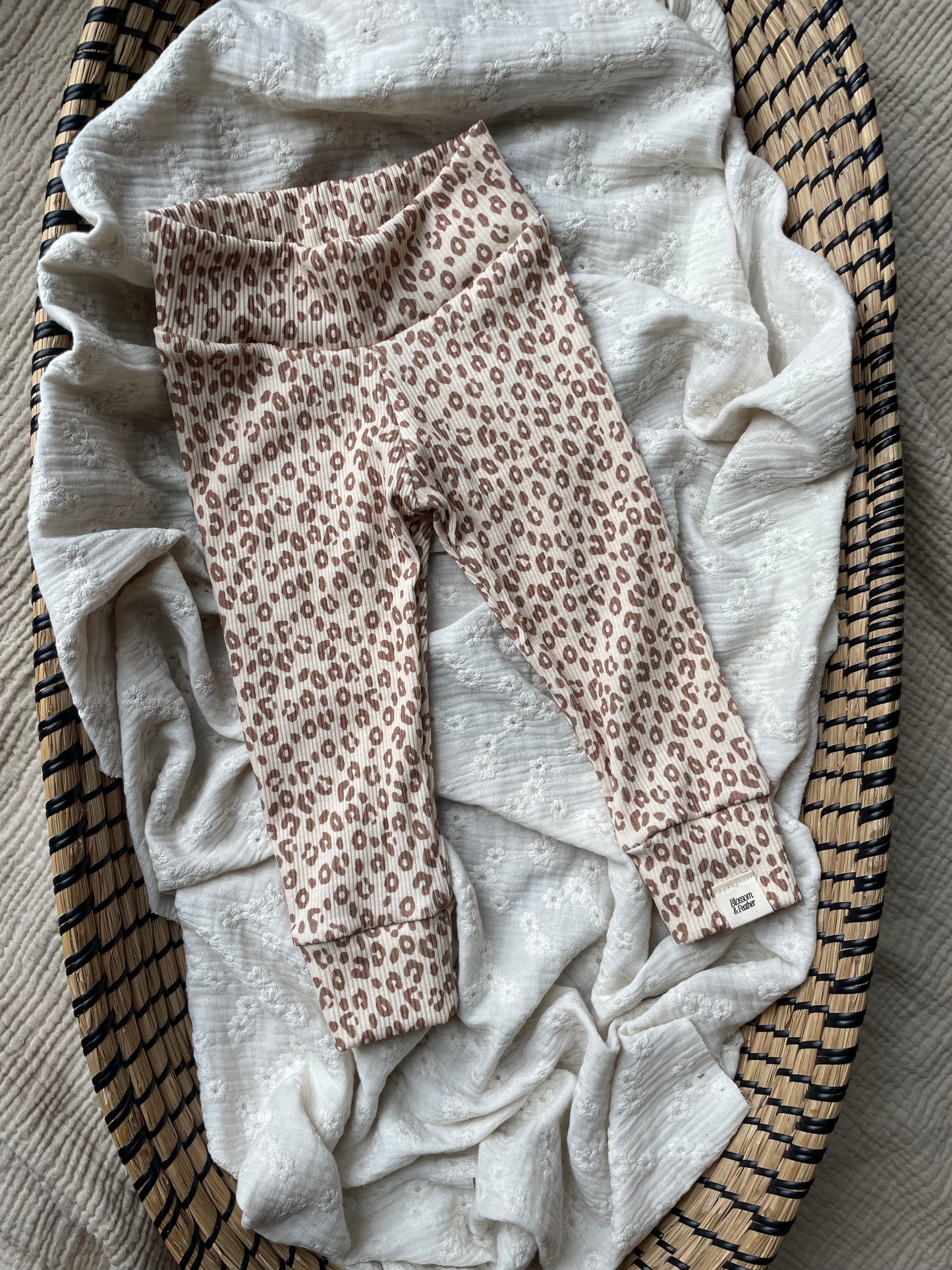 Ribbed shorts | Leopard