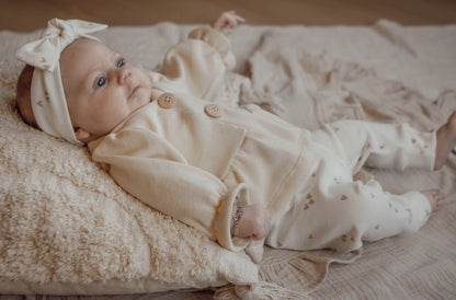Vestje | Baby knit | Crème