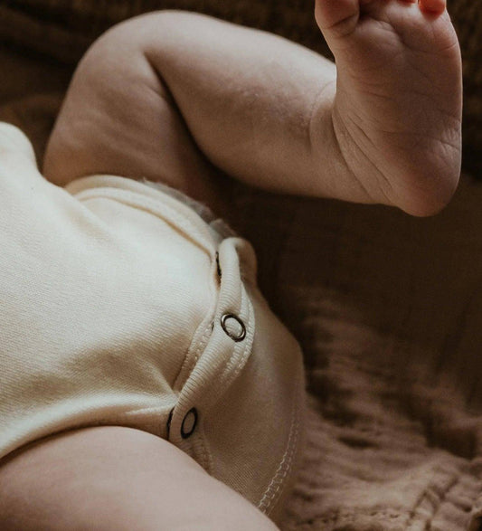 Overslagromper Lille Barn | 100% Merino wol | Naturel