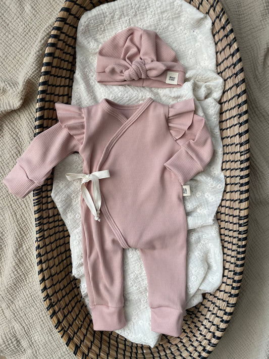 Boxpakje rib | Roze | Ruffle