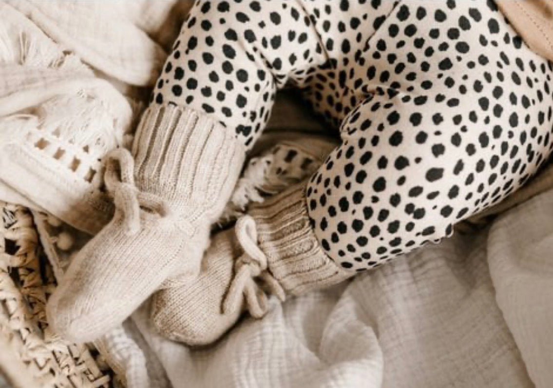 Slofjes | 100% Merino wol | Beige