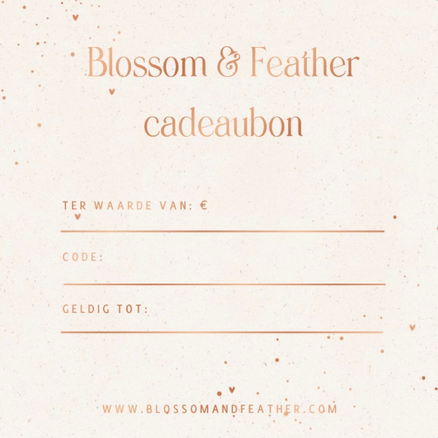 Blossom & Feather | cadeaubon