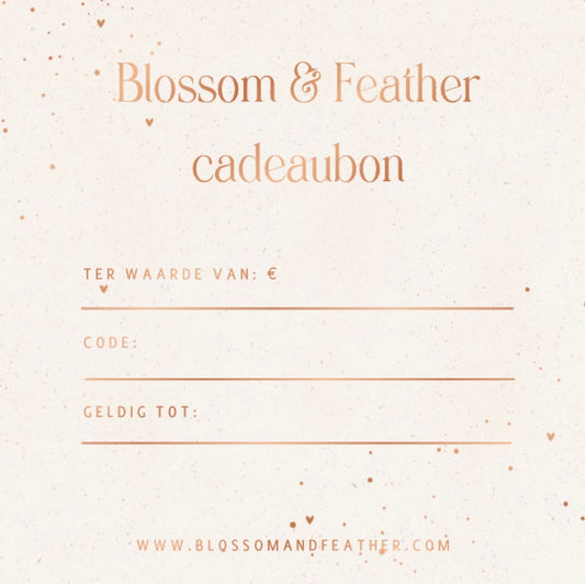 Blossom & Feather | cadeaubon