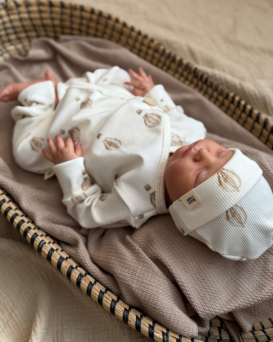 Beanie rib | Luchtballonnen - Blossom & Feather