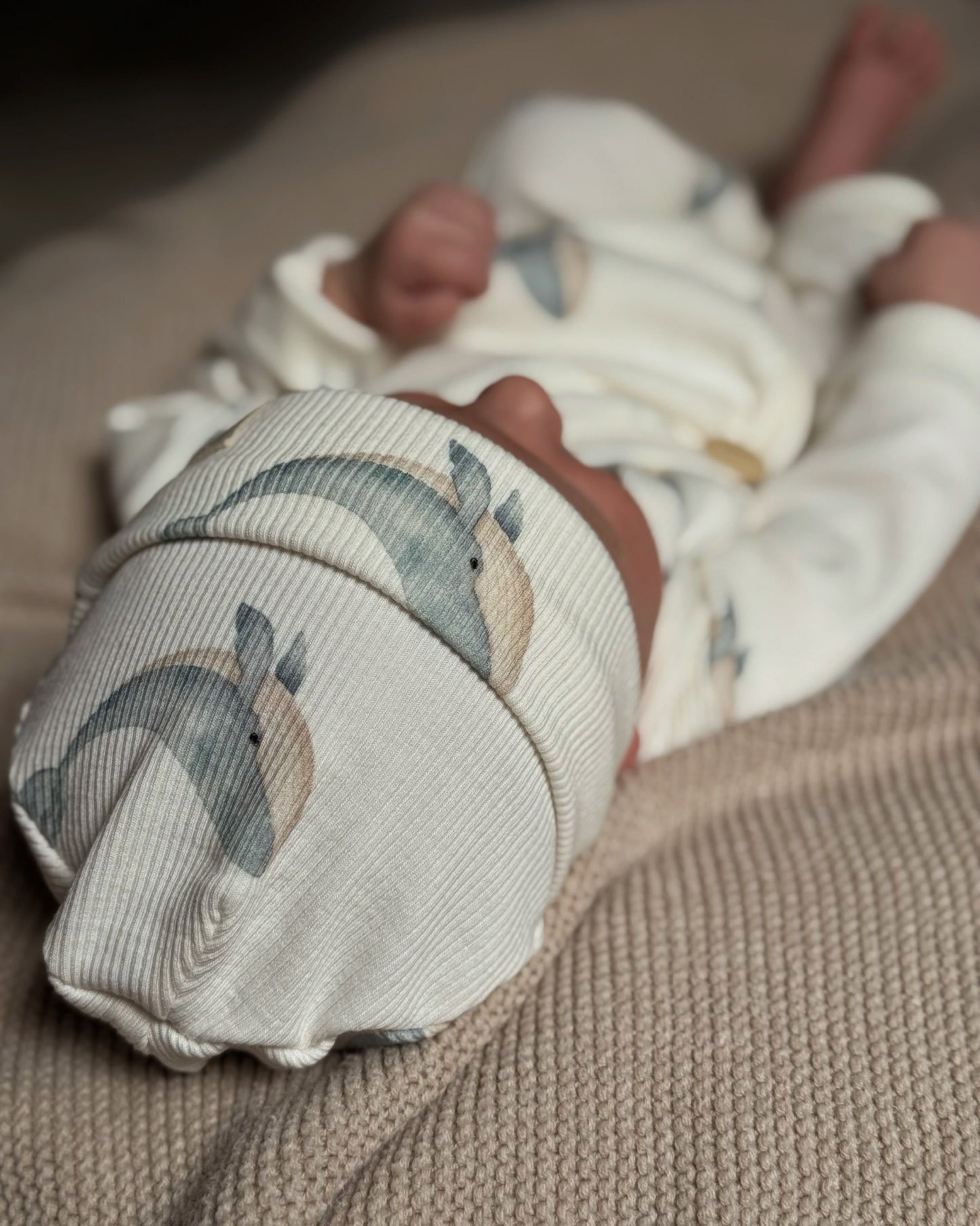 Beanie rib | Walvis afbeelding 1 - Blossom & Feather
