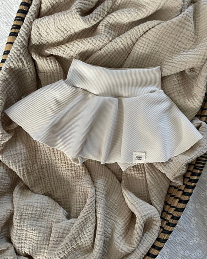 Bloomer rokje rib | Cr�me afbeelding 2 - Blossom & Feather