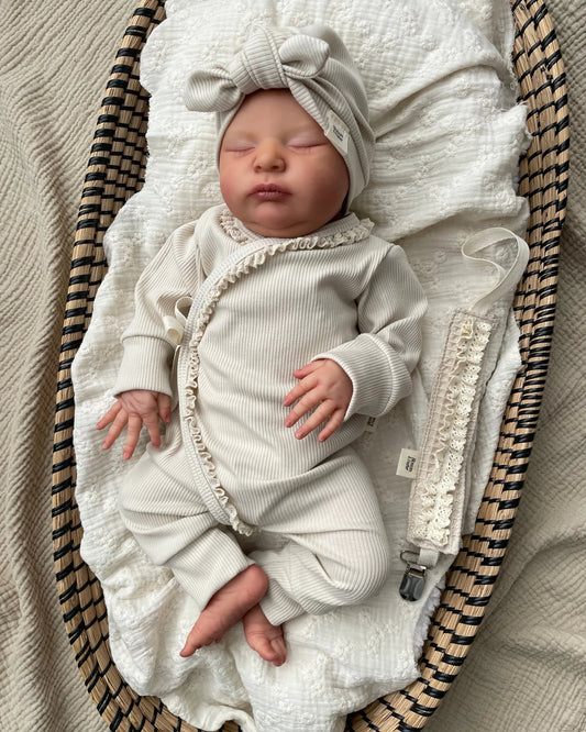 Boxpakje rib | Cr�me | Kant - Blossom & Feather