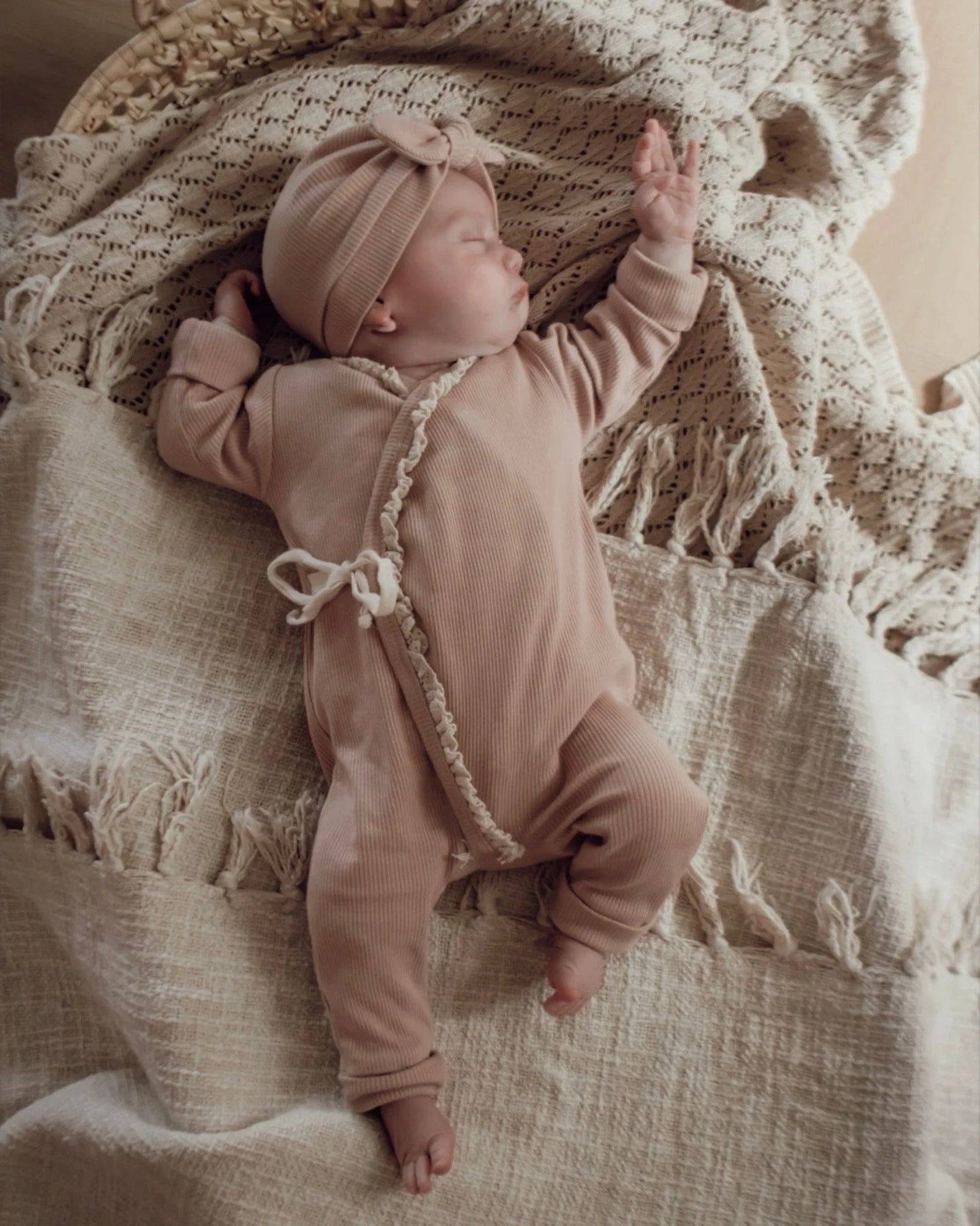 Boxpakje rib | Nude roze | Kant afbeelding 1 - Blossom & Feather