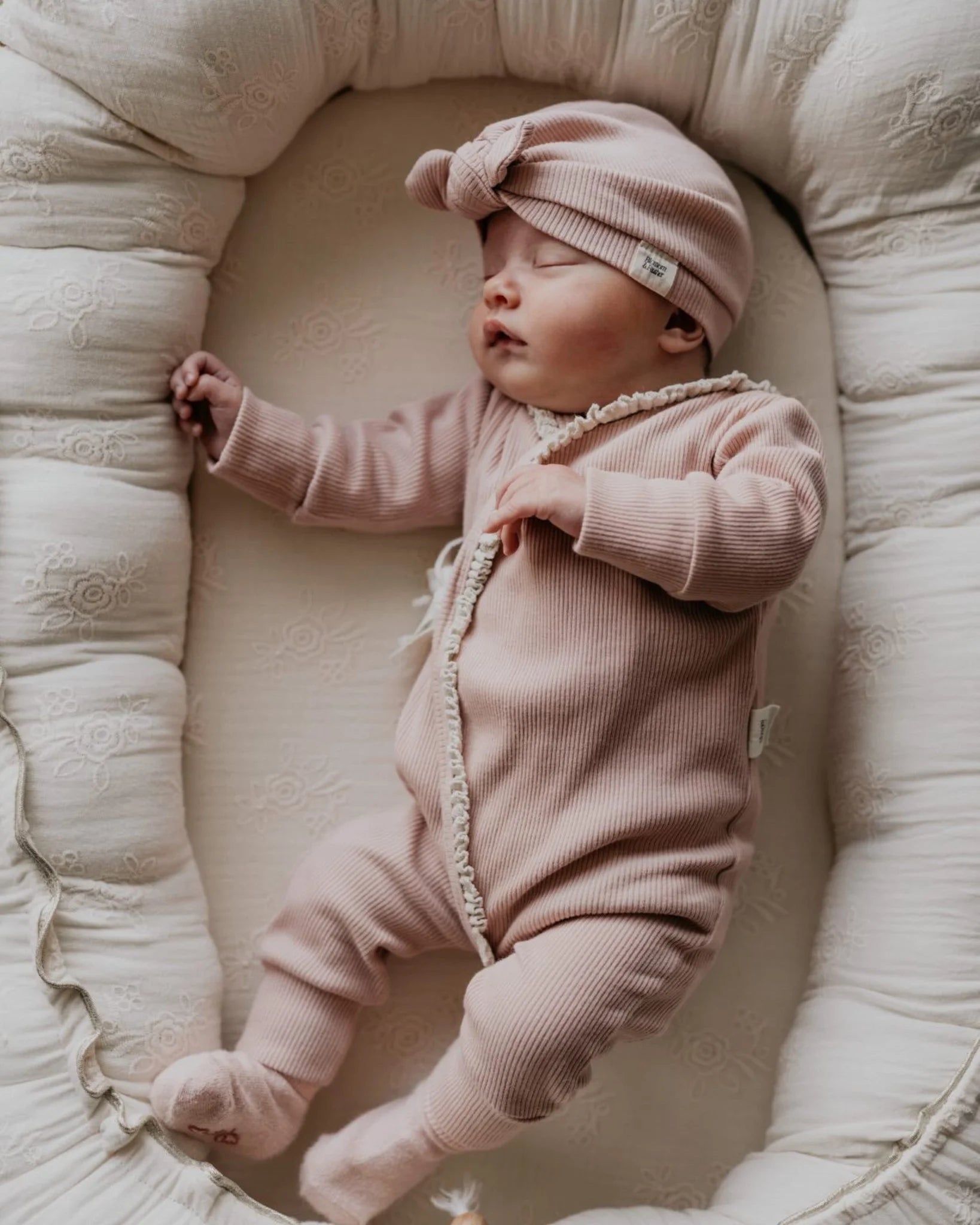 Boxpakje rib | Nude roze | Kant afbeelding 4 - Blossom & Feather