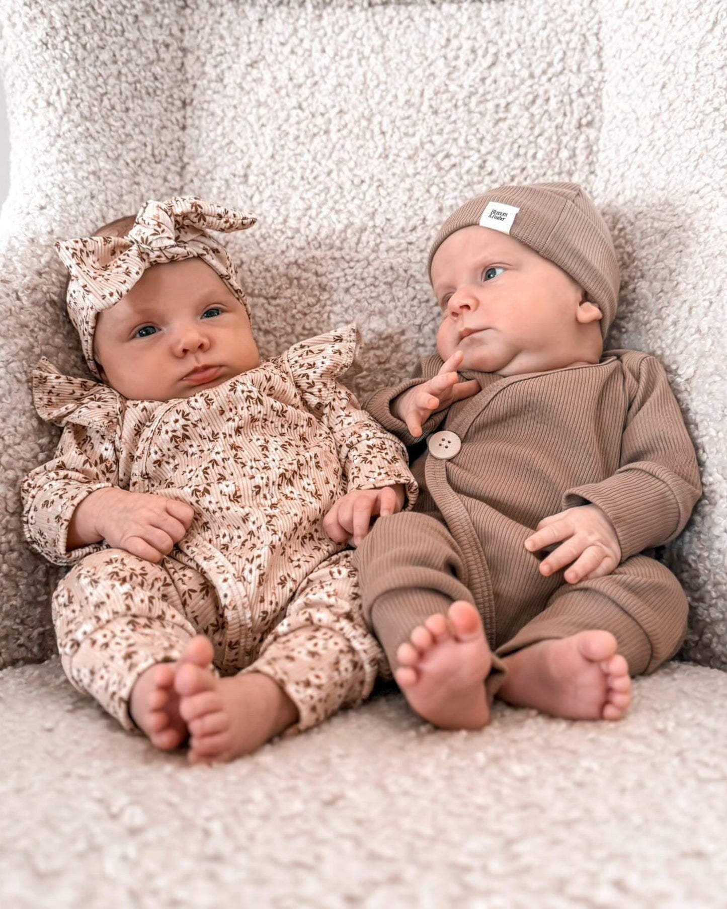 Boxpakje Livia | Met of zonder ruffle | Rib afbeelding 3 - Blossom & Feather
