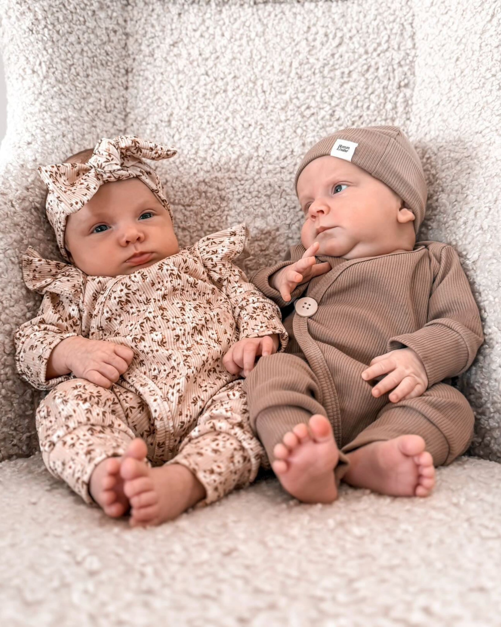 Boxpakje Livia | Met of zonder ruffle | Rib afbeelding 3 - Blossom & Feather