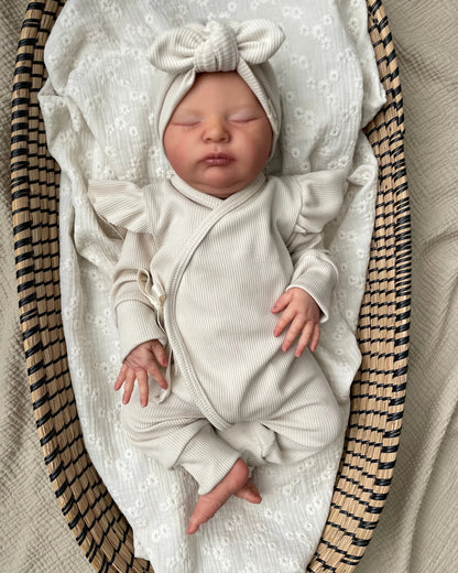 Boxpakje Cr�me | Met of zonder ruffle | Rib afbeelding 1 - Blossom & Feather