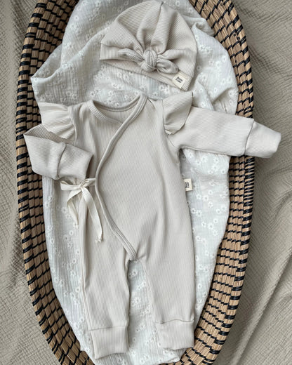 Boxpakje Cr�me | Met of zonder ruffle | Rib afbeelding 2 - Blossom & Feather