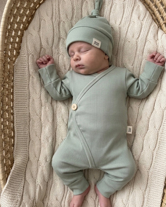 Boxpakje rib | Dusty Groen afbeelding 1 - Blossom & Feather