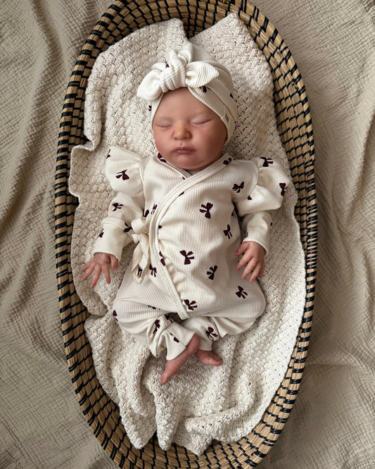 Boxpakje rib | Strikjes | Ruffle afbeelding 1 - Blossom & Feather