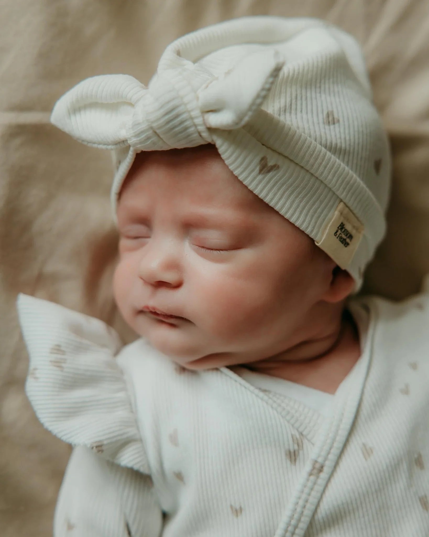 Boxpakje Hartjes | met of zonder ruffle | Rib afbeelding 3 - Blossom & Feather