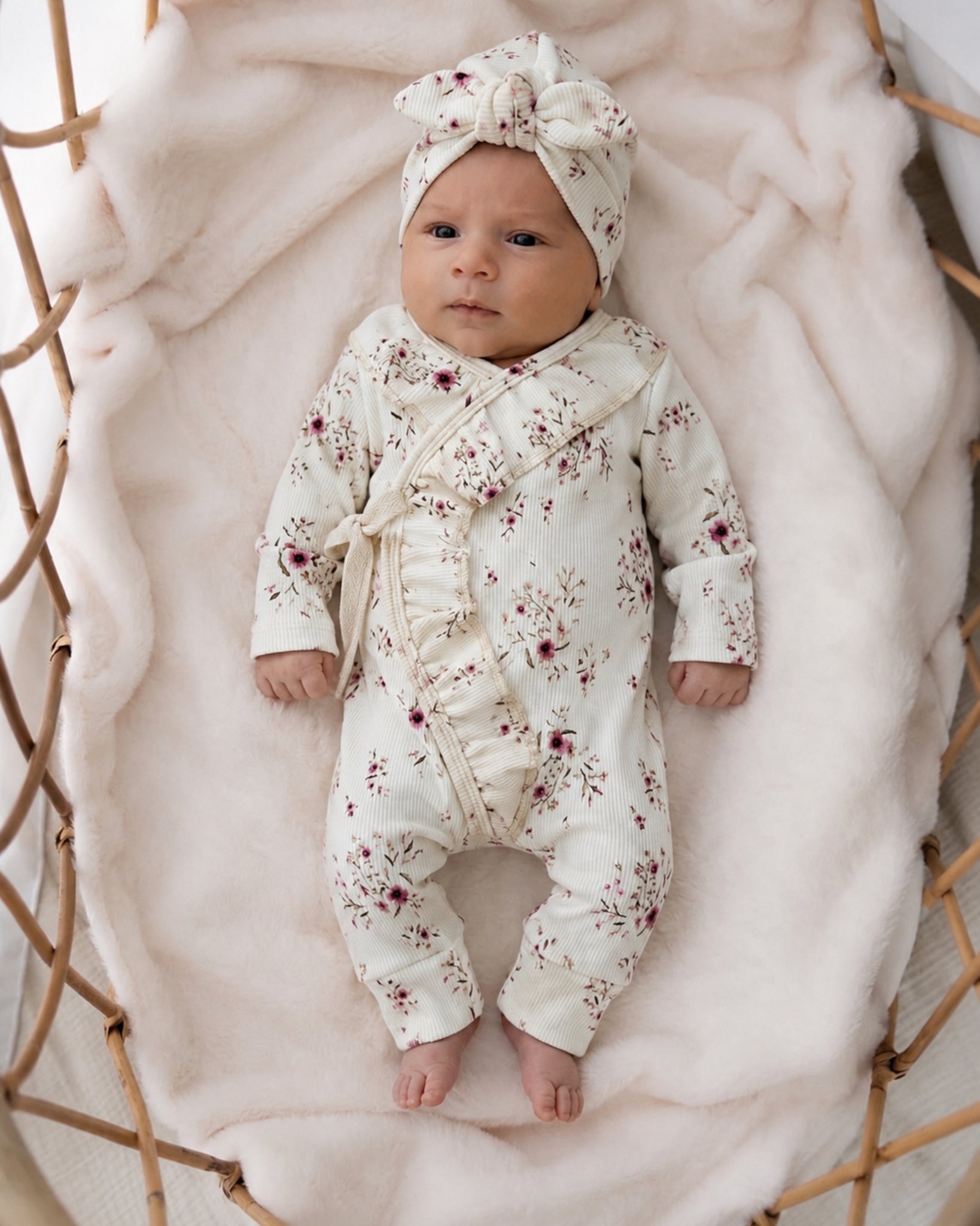 Boxpakje Kersenbloesem | Ruffle | Rib afbeelding 1 - Blossom & Feather