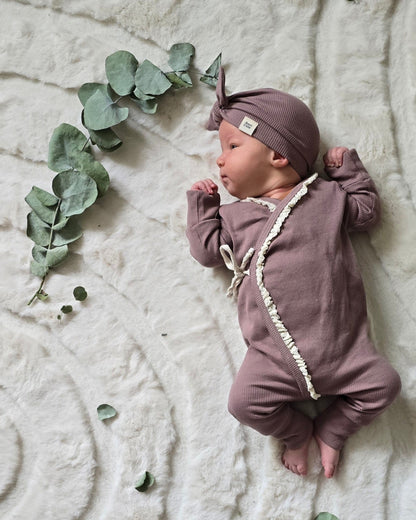 Boxpakje rib | Mauve | Kant afbeelding 5 - Blossom & Feather