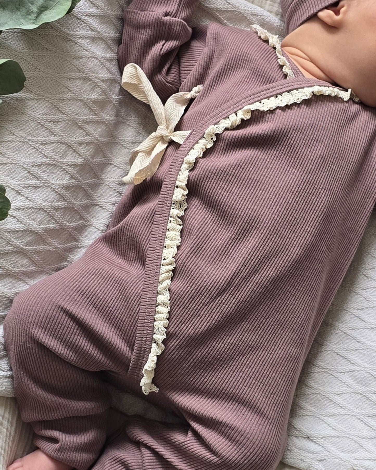 Boxpakje rib | Mauve | Kant afbeelding 7 - Blossom & Feather