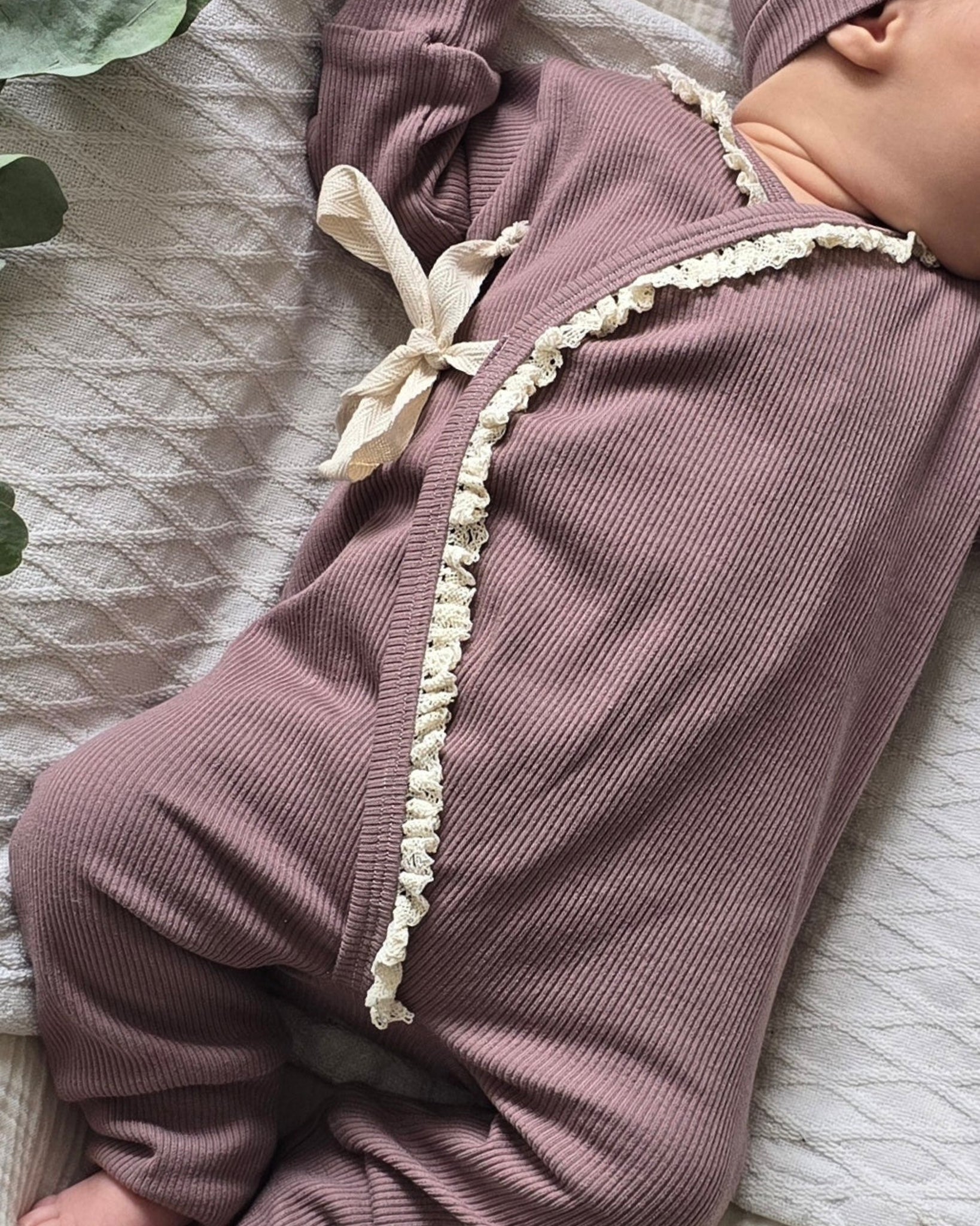 Boxpakje rib | Mauve | Kant afbeelding 7 - Blossom & Feather