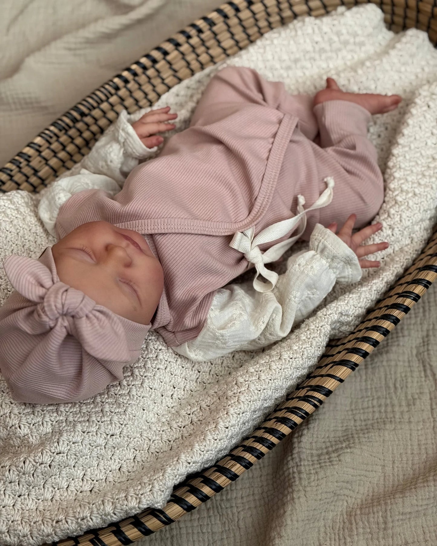 Boxpakje rib | Nude roze | Broderie afbeelding 3 - Blossom & Feather