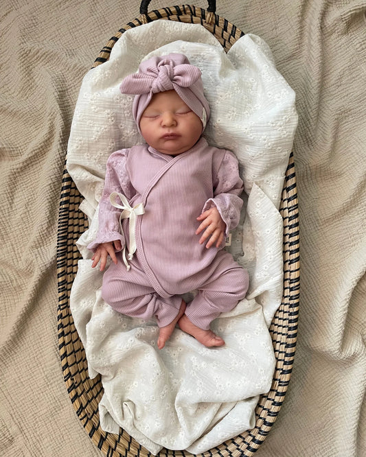 Boxpakje rib | Oudroze | Broderie afbeelding 1 - Blossom & Feather